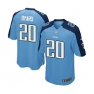 Men's Nike Tennessee Titans #20 Kevin Byard Game Light Blue Team Color NFL Jersey