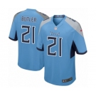 Men's Nike Tennessee Titans #21 Malcolm Butler Game Light Blue Alternate NFL Jersey