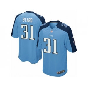 Men's Nike Tennessee Titans #31 Kevin Byard Game Light Blue Team Color NFL Jersey