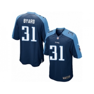 Men's Nike Tennessee Titans #31 Kevin Byard Game Navy Blue Alternate NFL Jersey