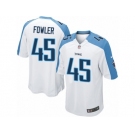 Men's Nike Tennessee Titans #45 Jalston Fowler Game White NFL Jersey