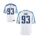 Men's Nike Tennessee Titans #93 Kevin Dodd Game White NFL Jersey