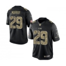 Men Tennessee Titans #29 Demarco Murray Salute To Service Black Jersey