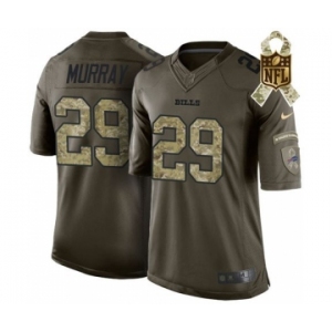 Men Tennessee Titans #29 Demarco Murray Salute To Service Green Jersey
