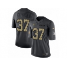 Men's Nike Tennessee Titans #37 Johnathan Cyprien Limited Black 2016 Salute to Service NFL Jersey