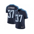 Men's Nike Tennessee Titans #37 Johnathan Cyprien Vapor Untouchable Limited Navy Blue Alternate NFL Jersey