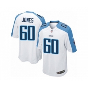 Men's Nike Tennessee Titans #60 Ben Jones Limited White NFL Jersey