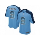 Men's Nike Tennessee Titans #8 Marcus Mariota Limited Light Blue Strobe NFL Jersey