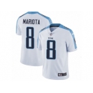 Men's Nike Tennessee Titans #8 Marcus Mariota Vapor Untouchable Limited White NFL Jersey