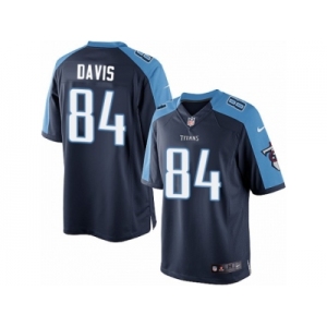 Men's Nike Tennessee Titans #84 Corey Davis Limited Navy Blue Alternate NFL Jersey