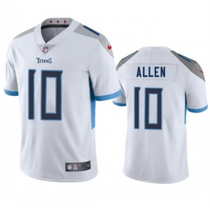 Men's Tennessee Titans #10 Brandon Allen White 2025 Vapor Untouchable Football Stitched Jersey