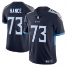 Men's Tennessee Titans #73 Blake Hance Navy 2025 Vapor Limited Football Stitched Jersey