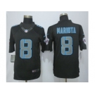 Nike Tennessee Titans #8 Mariota Black Jerseys[Impact Limited]