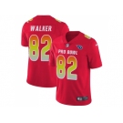 Nike Tennessee Titans #82 Delanie Walker Red Men Stitched NFL Limited AFC 2018 Pro Bowl Jersey