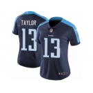 Women's Nike Tennessee Titans #13 Taywan Taylor Vapor Untouchable Limited Navy Blue Alternate NFL Jersey
