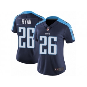 Women's Nike Tennessee Titans #26 Logan Ryan Vapor Untouchable Limited Navy Blue Alternate NFL Jersey
