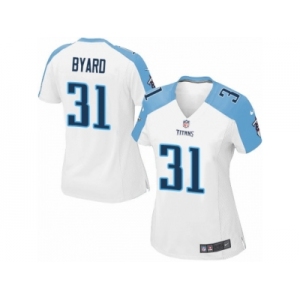 Women's Nike Tennessee Titans #31 Kevin Byard Game White NFL Jersey