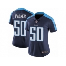 Women's Nike Tennessee Titans #50 Nate Palmer Vapor Untouchable Limited Navy Blue Alternate NFL Jersey