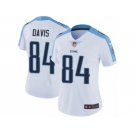 Women's Nike Tennessee Titans #84 Corey Davis Vapor Untouchable Limited White NFL Jersey