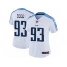 Women's Nike Tennessee Titans #93 Kevin Dodd Vapor Untouchable Limited White NFL Jersey