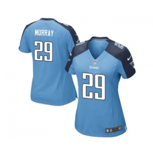 Women's Tennessee Titans #29 Demarco Murray Light Blue Jersey