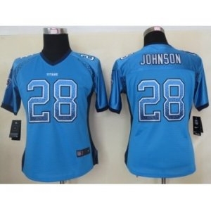 nike women jerseys tennessee titans #28 chris johnson lt.blue[nike drift fashion]