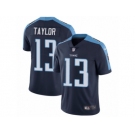Youth Nike Tennessee Titans #13 Taywan Taylor Vapor Untouchable Limited Navy Blue Alternate NFL Jersey