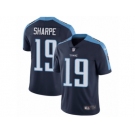 Youth Nike Tennessee Titans #19 Tajae Sharpe Vapor Untouchable Limited Navy Blue Alternate NFL Jersey