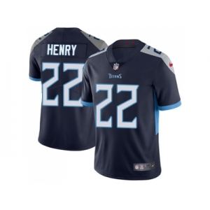 Youth Nike Tennessee Titans #22 Derrick Henry Navy Blue Alternate Stitched NFL Vapor Untouchable Limited Jerse