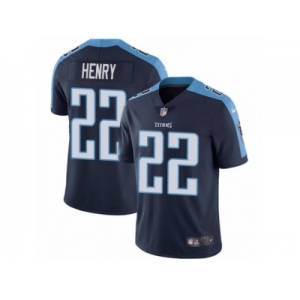 Youth Nike Tennessee Titans #22 Derrick Henry Vapor Untouchable Limited Navy Blue Alternate NFL Jersey