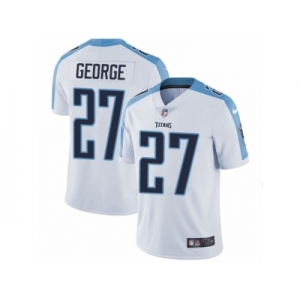 Youth Nike Tennessee Titans #27 Eddie George Vapor Untouchable Limited White NFL Jersey