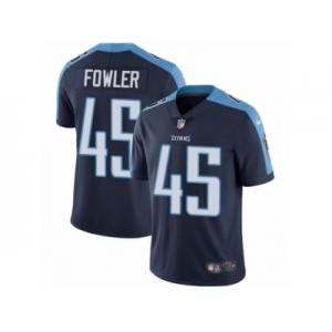 Youth Nike Tennessee Titans #45 Jalston Fowler Vapor Untouchable Limited Navy Blue Alternate NFL Jersey