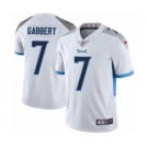 Youth Nike Tennessee Titans #7 Blaine Gabbert White Vapor Untouchable Limited Player NFL Jersey