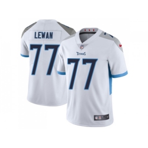 Youth Nike Tennessee Titans #77 Taylor Lewan White Stitched NFL Vapor Untouchable Limited Jersey
