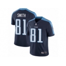 Youth Nike Tennessee Titans #81 Jonnu Smith Navy Blue Alternate Vapor Untouchable Limited Player NFL Jersey
