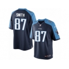 Youth Nike Tennessee Titans #87 Jonnu Smith Limited Navy Blue Alternate NFL Jersey
