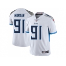 Youth Nike Tennessee Titans #91 Derrick Morgan White Stitched NFL Vapor Untouchable Limited Jersey