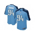 Youth Nike Tennessee Titans #94 Austin Johnson Game Light Blue Team Color NFL Jersey