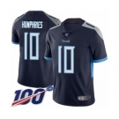 Youth Tennessee Titans #10 Adam Humphries Navy Blue Team Color Vapor Untouchable Limited Player 100th Season Football Jersey