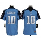 nike youth nfl jerseys tennessee titans #10 jake locker blue[nike]