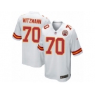 Men Nike Kansas City Chiefs #70 Bryan Witzmann Game White NFL Jersey