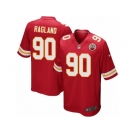 Men Nike Kansas City Chiefs #90 Reggie Ragland Game Red Team Color NFL Jersey