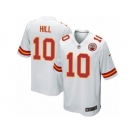Men's Nike Kansas City Chiefs #10 Tyreek Hill Game White NFL Jersey