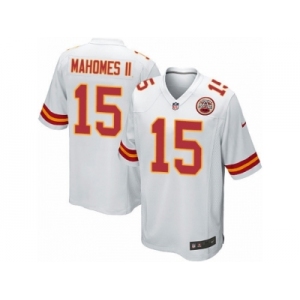 Men's Nike Kansas City Chiefs #15 Patrick Mahomes II Game White NFL Jersey