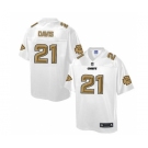 nike nfl jerseys kansas city chiefs #21 davis Pro Line White[game]