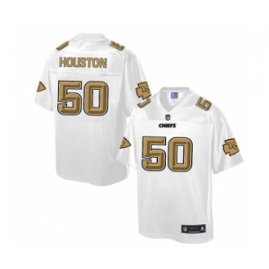nike nfl jerseys kansas city chiefs #50 houston Pro Line White[game][houston]