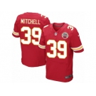 Men Nike Kansas City Chiefs #39 Terrance Mitchell Elite Red Team Color NFL Jersey