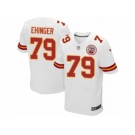Men's Nike Kansas City Chiefs #79 Parker Ehinger Elite White NFL Jersey