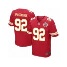 Men's Nike Kansas City Chiefs #92 Tanoh Kpassagnon Elite Red Team Color NFL Jersey