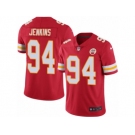 Men's Nike Kansas City Chiefs #94 Jarvis Jenkins Elite Red Rush NFL Jersey